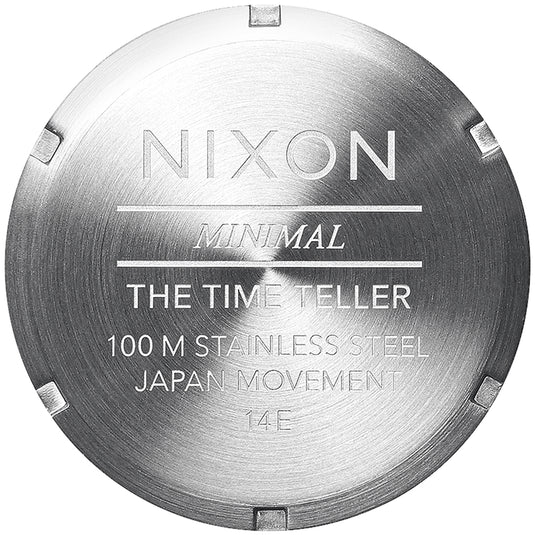 Nixon The Time Teller Stainless Steel Watch 4