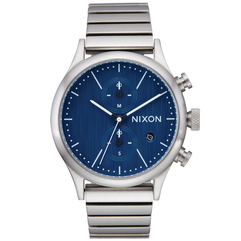Load image into Gallery viewer, Nixon Station Chrono Stainless Steel Watch 1

