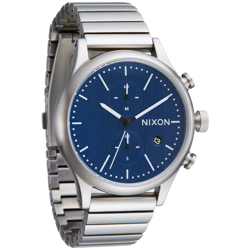Load image into Gallery viewer, Nixon Station Chrono Stainless Steel Watch 4
