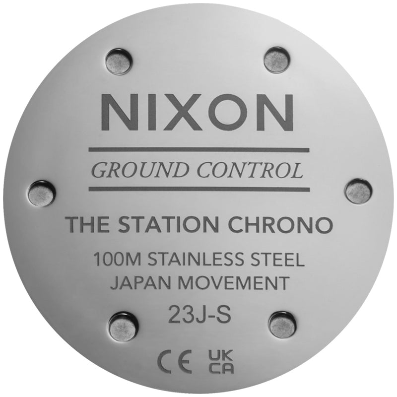 Load image into Gallery viewer, Nixon Station Chrono Stainless Steel Watch 5
