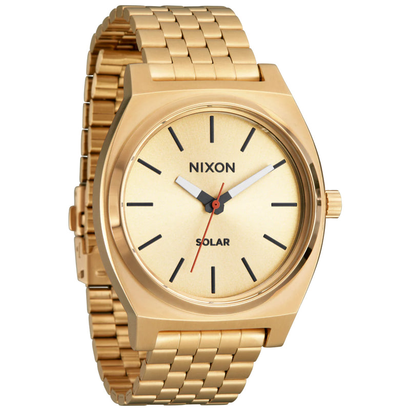 Load image into Gallery viewer, Nixon Time Teller Solar Stainless Steel Watch 4
