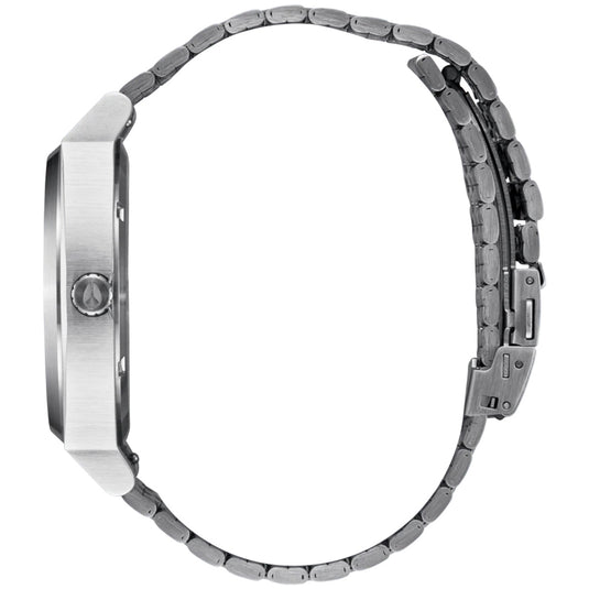 Nixon Time Teller Solar Stainless Steel Watch 11