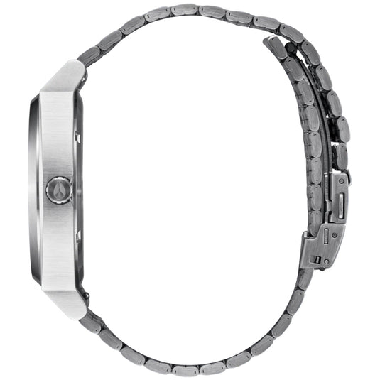 Nixon Time Teller Solar Stainless Steel Watch 19