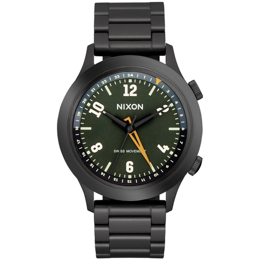 Nixon The Drifter 40 GMT Stainless Steel Watch 1