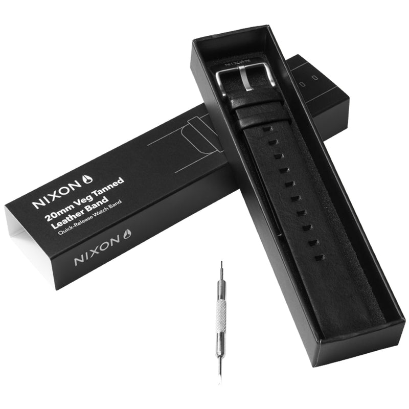 Load image into Gallery viewer, Nixon 20mm Veg Tanned Leather Watch Band 4
