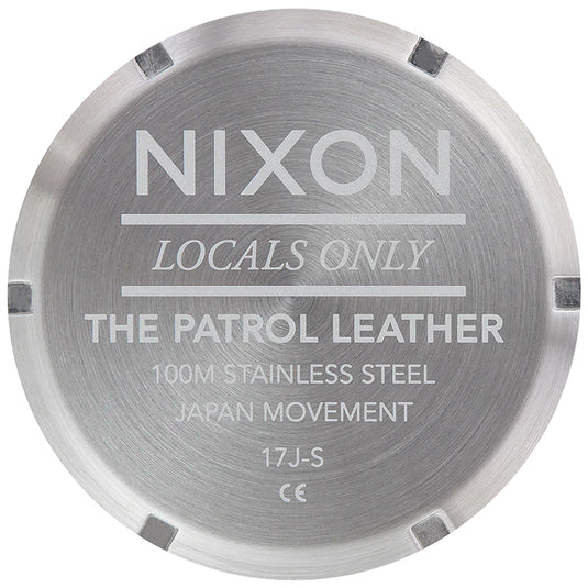 Nixon Patrol Leather Watch 11