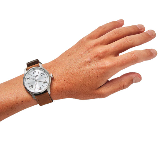 Nixon Patrol Leather Watch 12