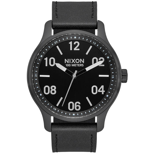 Nixon Patrol Leather Watch 1