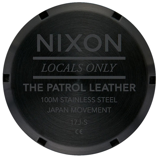 Nixon Patrol Leather Watch 4