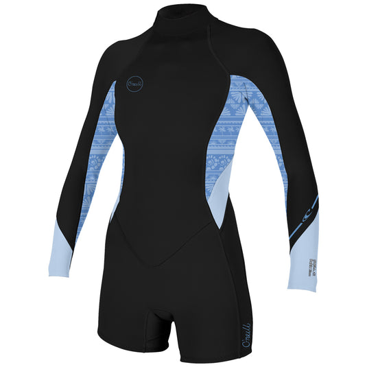 O'Neill Women's Bahia 2/1 Back-Zip Long Sleeve Spring Wetsuit 1