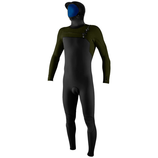 O'Neill Hyperfreak 4/3+ Hooded Chest-Zip Wetsuit 4
