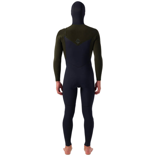 O'Neill Hyperfreak 4/3+ Hooded Chest-Zip Wetsuit 9