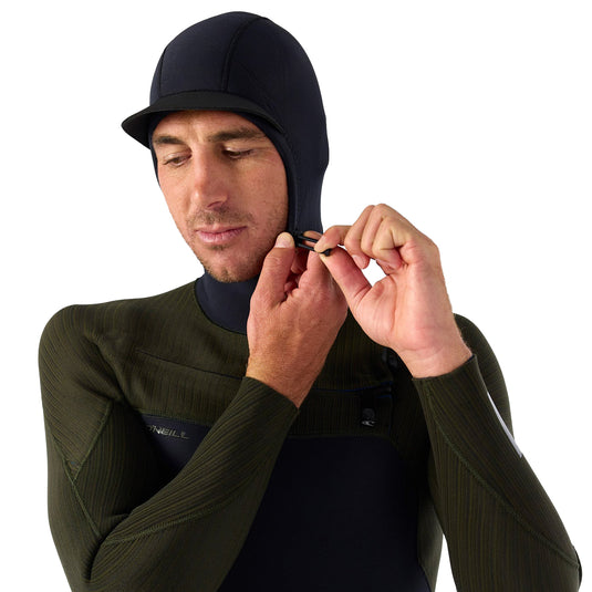 O'Neill Hyperfreak 4/3+ Hooded Chest-Zip Wetsuit 12