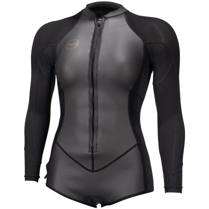 Load image into Gallery viewer, O'Neill Women's Bahia 2/1 Long Sleeve Front-Zip Spring Wetsuit 1
