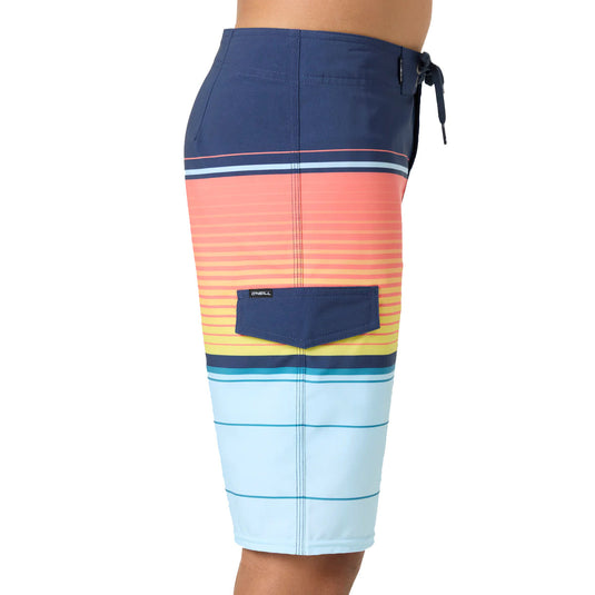 O'Neill Youth Lennox Stripe 18" Boardshorts 6