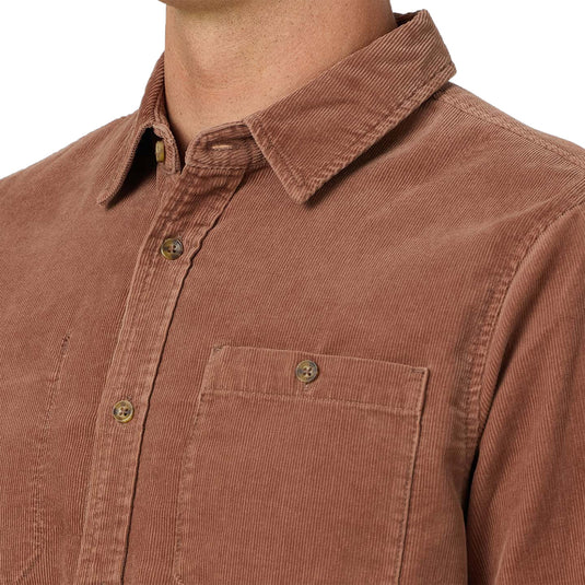 O'Neill O'Riginals Cord Long Sleeve Button-Up Shirt 6