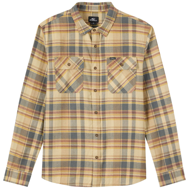 Load image into Gallery viewer, O'Neill Winslow Long Sleeve Button-Up Flannel Shirt 1
