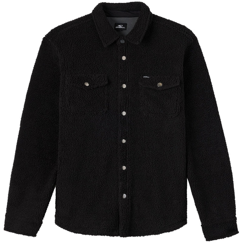 Load image into Gallery viewer, O'Neill Glacier Solid Superfleece Long Sleeve Snap-Button Shirt 1

