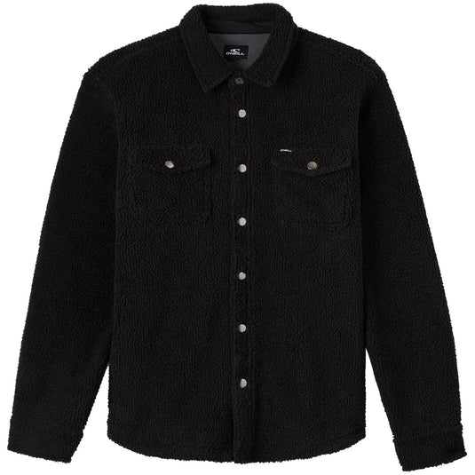 O'Neill Glacier Solid Superfleece Long Sleeve Snap-Button Shirt 1