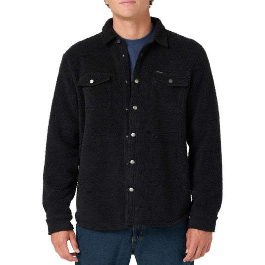 O'Neill Glacier Solid Superfleece Long Sleeve Snap-Button Shirt 3