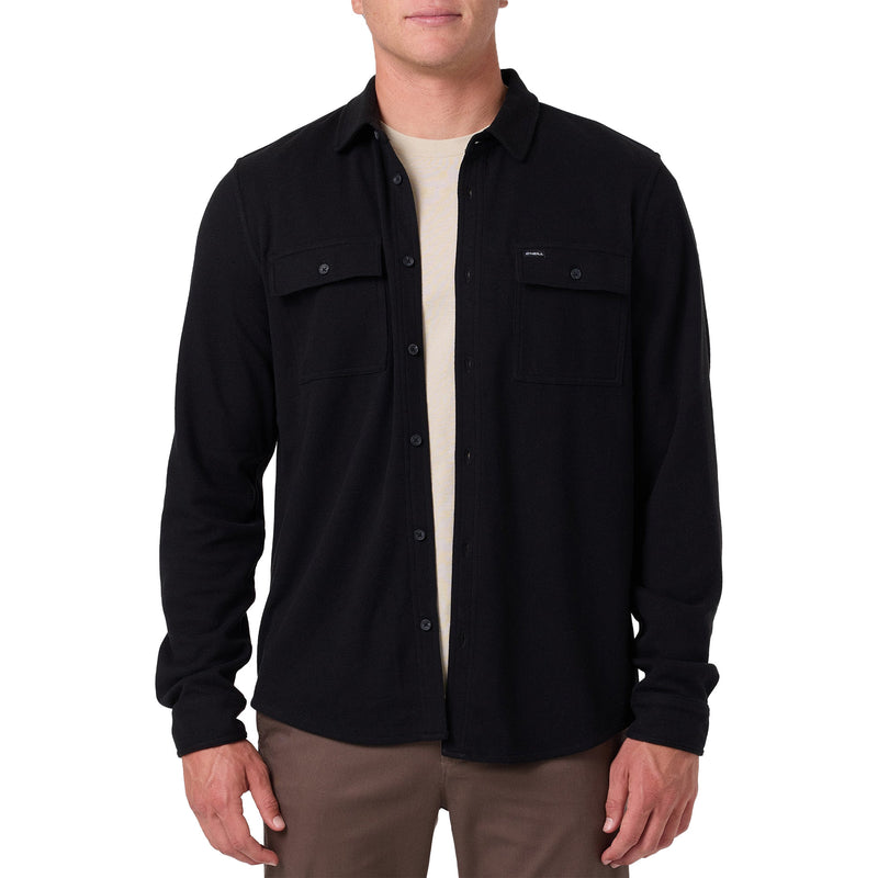 Load image into Gallery viewer, O'Neill Sutton Solid Long Sleeve Button-Up Shirt 3
