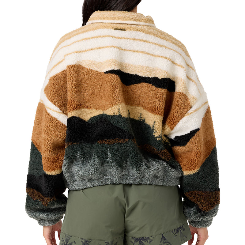 Load image into Gallery viewer, O'Neill Women's Cordin High-Pile Zip-Up Jacket 9
