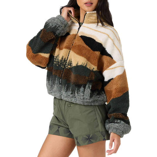 O'Neill Women's Cordin High-Pile Zip-Up Jacket 3