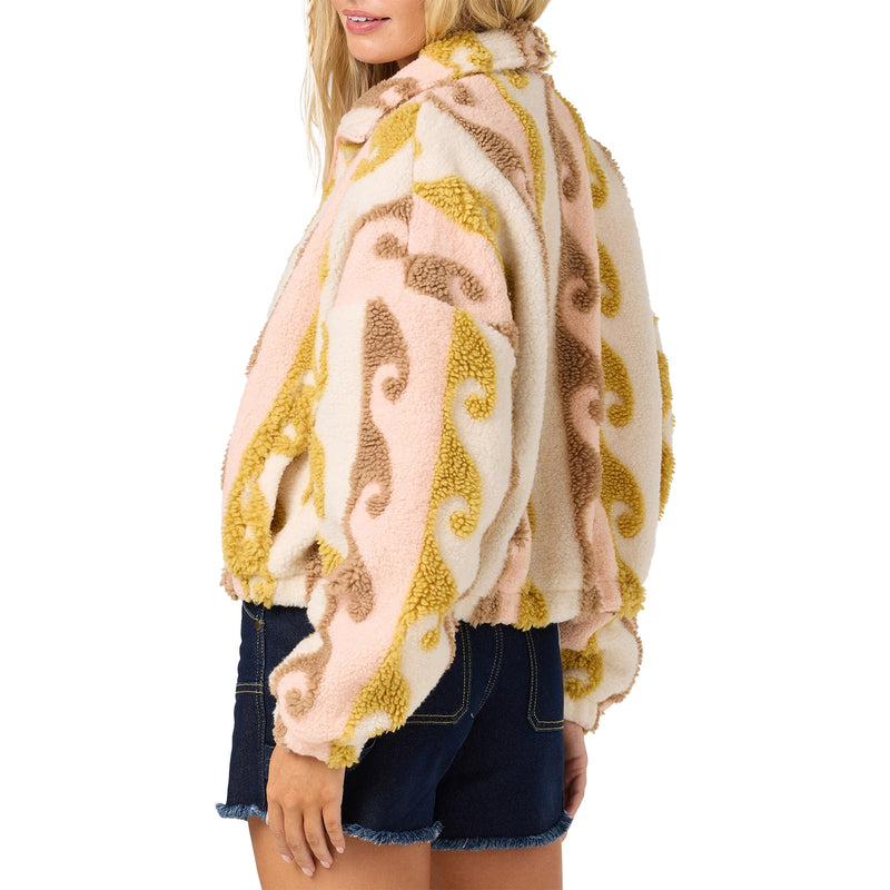 Load image into Gallery viewer, O'Neill Women's Cordin High-Pile Zip-Up Jacket 2
