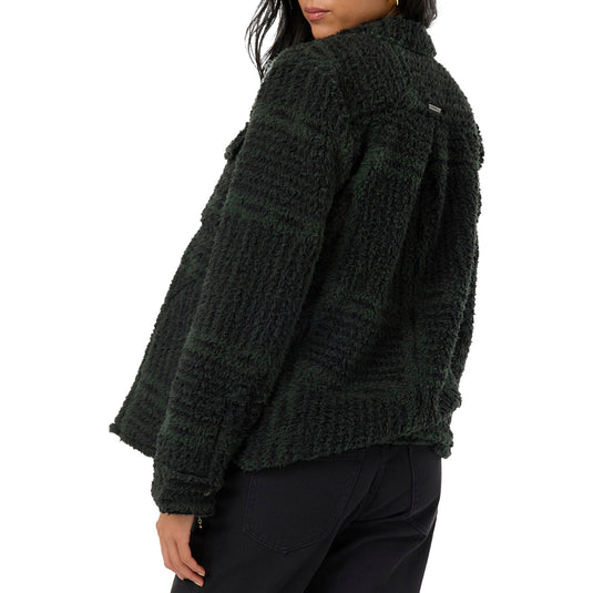 O'Neill Women's Zuma High Pile Snap-Button Jacket 11