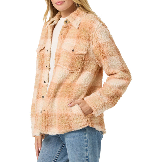 O'Neill Women's Zuma High Pile Snap-Button Jacket 5