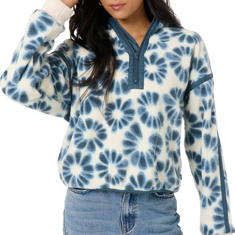 Load image into Gallery viewer, O'Neill Women's TRVLR Margot Superfleece Hooded Half-Zip Jacket 5
