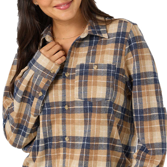 O'Neill Women's Jorgina Long Sleeve Button-Up Shirt 5