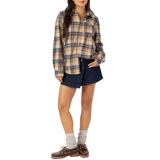 O'Neill Women's Jorgina Long Sleeve Button-Up Shirt 6
