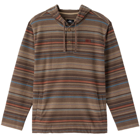 O'Neill Bavaro Stripe Poncho Pullover Hoodie • 2024 1