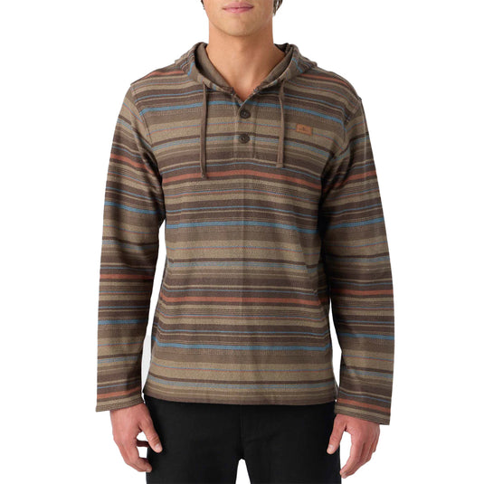 O'Neill Bavaro Stripe Poncho Pullover Hoodie • 2024 3