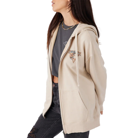 O'Neill Women's Byron Oversized Zip-Up Hoodie 3