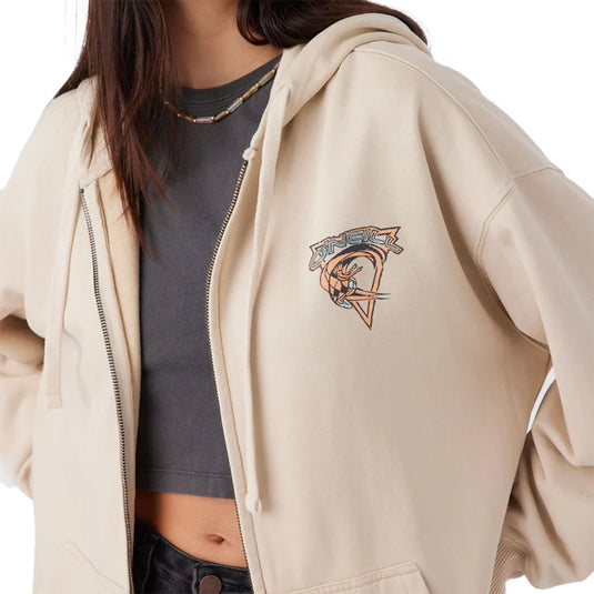 O'Neill Women's Byron Oversized Zip-Up Hoodie 4