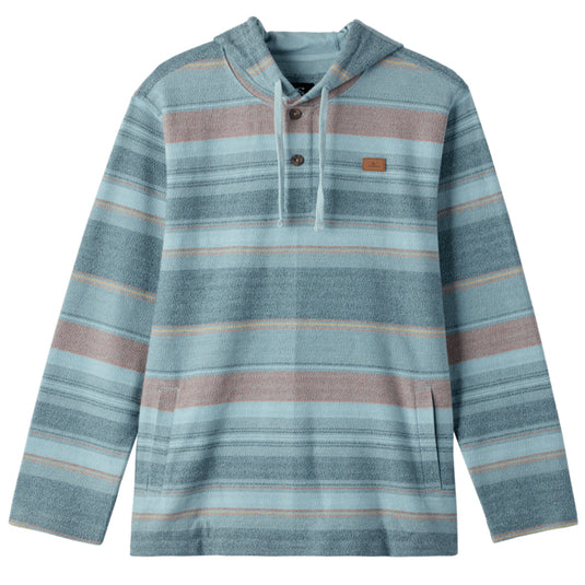 O'Neill Bavaro Stripe Poncho Pullover Hoodie • 2025 1