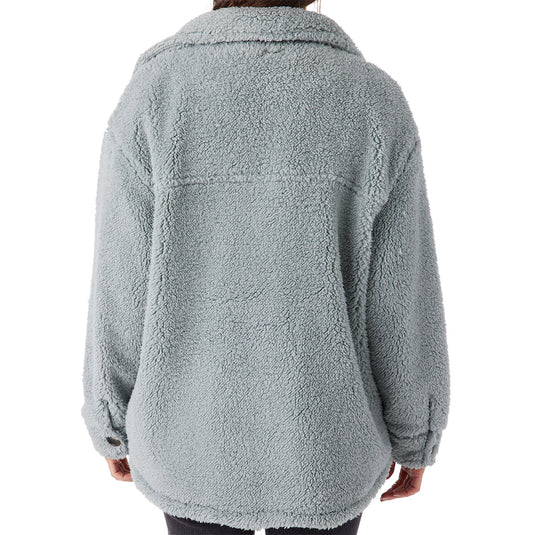 O'Neill Women's Heath Solid High Pile Fleece Jacket 6