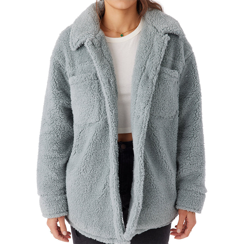 Load image into Gallery viewer, O'Neill Women's Heath Solid High Pile Fleece Jacket 2
