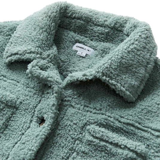 O'Neill Women's Heath Solid High Pile Fleece Jacket 10