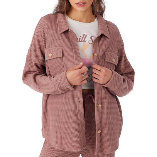 O'Neill Women's Tour Oversized Shacket Jacket 1