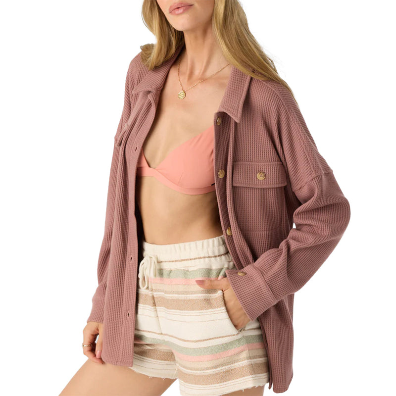 Load image into Gallery viewer, O'Neill Women's Tour Oversized Shacket Jacket 5

