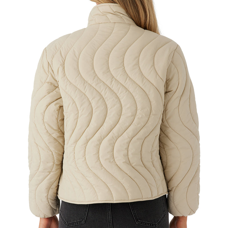 Load image into Gallery viewer, O'Neill Women's Eden Wave Quilted Zip-Up Jacket 7
