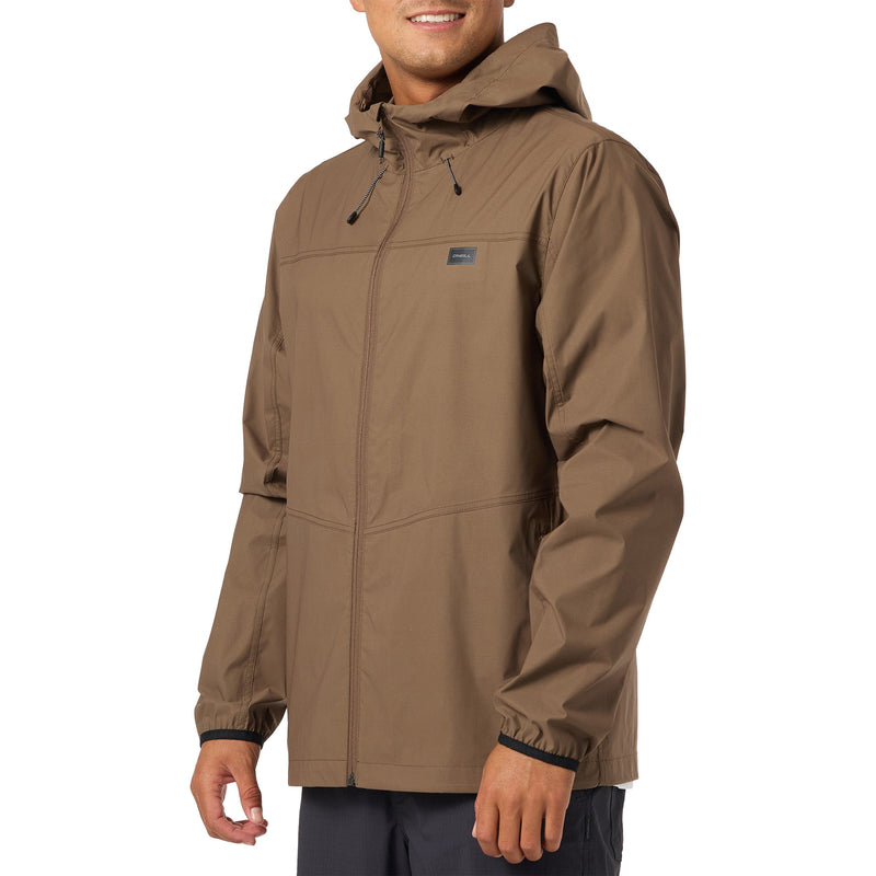 Load image into Gallery viewer, O'Neill TRVLR Stretch Windbreaker Hooded Zip-Up Jacket 5
