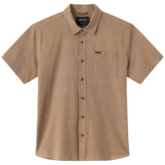 O'Neill TRVLR UPF Traverse Short Sleeve Button-Up Shirt 1