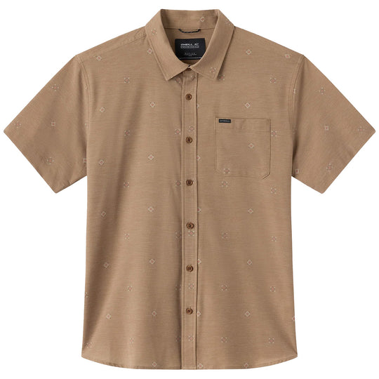 O'Neill TRVLR UPF Traverse Short Sleeve Button-Up Shirt