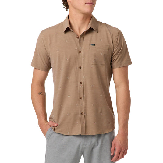 O'Neill TRVLR UPF Traverse Short Sleeve Button-Up Shirt 3
