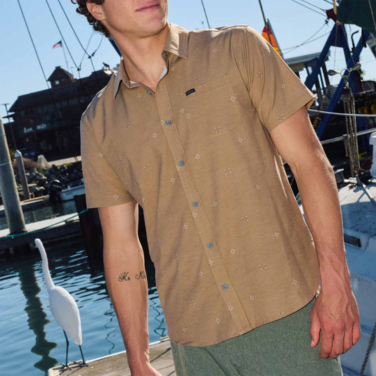 O'Neill TRVLR UPF Traverse Short Sleeve Button-Up Shirt 8