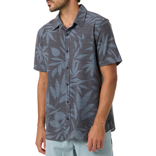 O'Neill UPF Slub Short Sleeve Button-Up Shirt 3